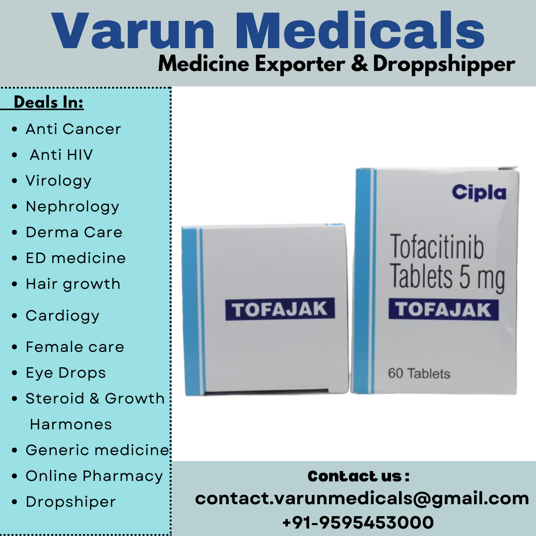 Tofacitinib Tablets Supplier, Dealer, Exporter