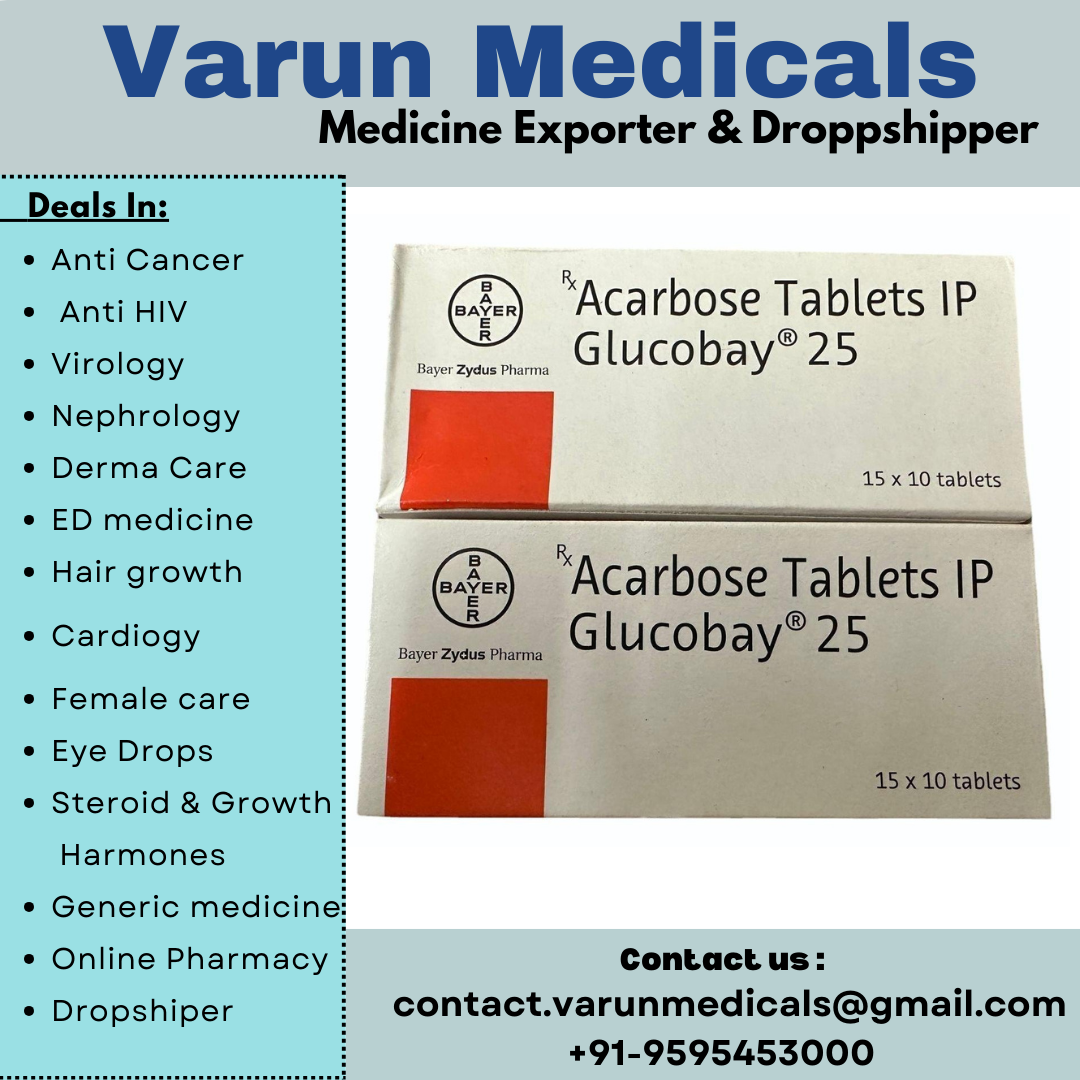 Acarbose Tablets Supplier, Dealer, Exporter