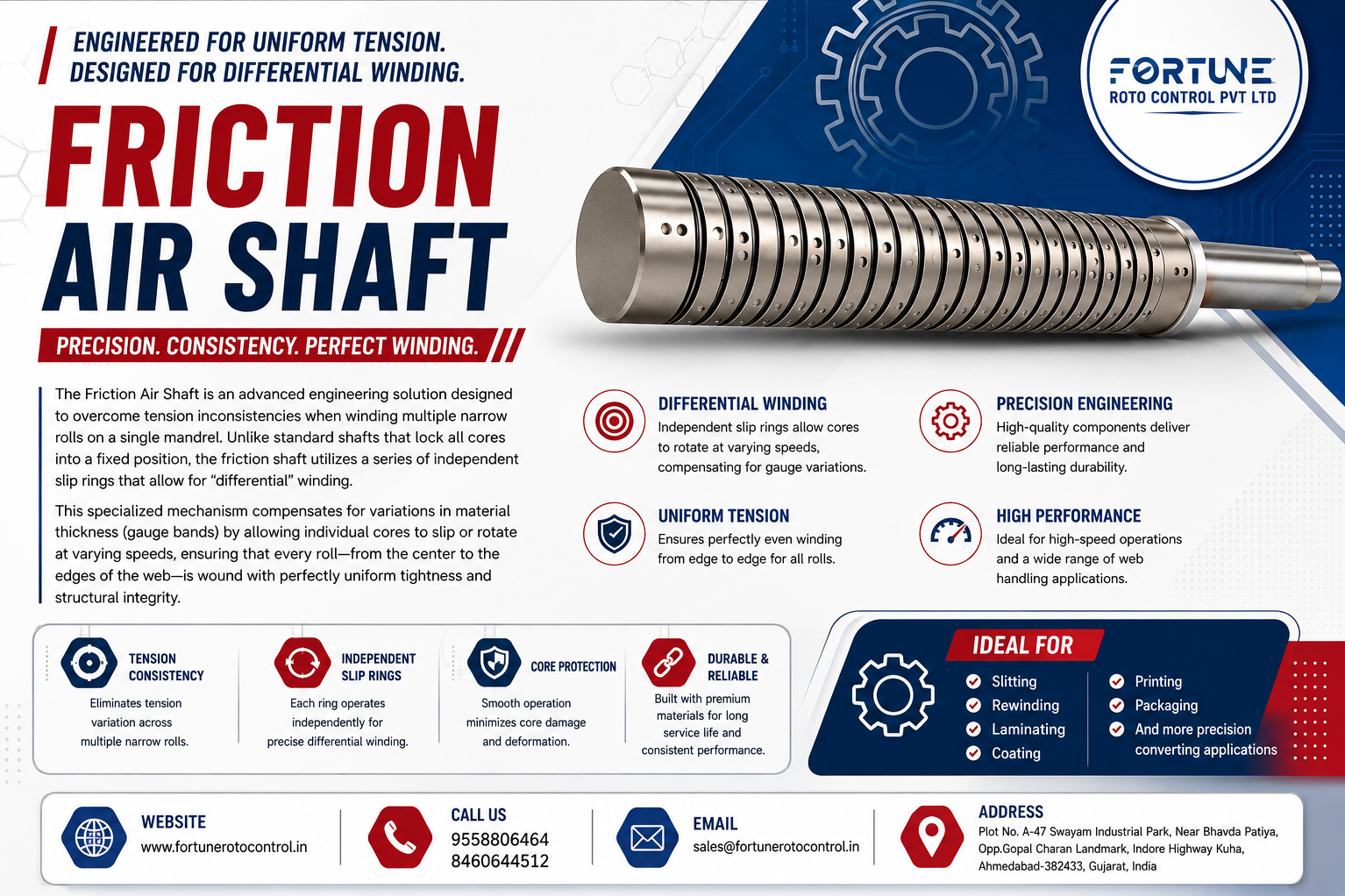 Friction Ring Ball Shaft
