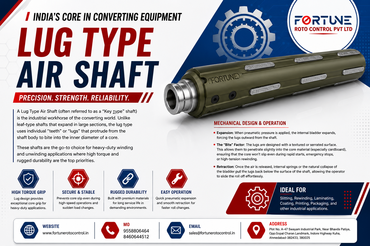 Lug Type Air Shaft