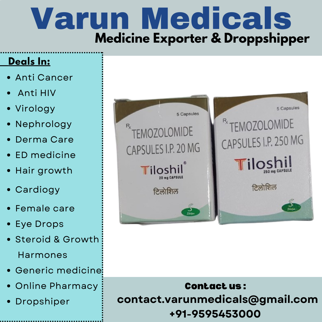 Temozolomide Capsule Supplier, Dealer, Exporter