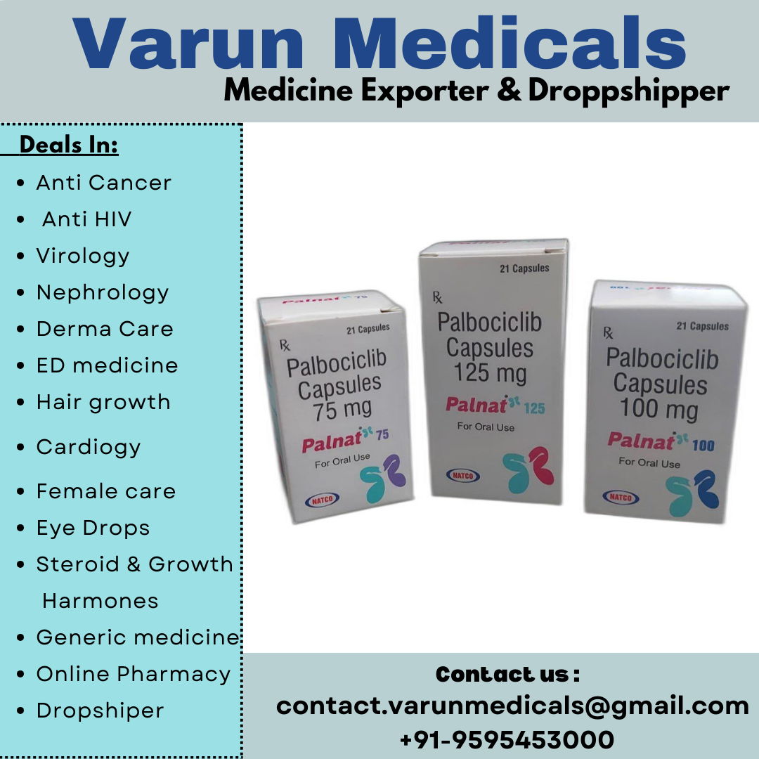 Palbociclib Capsules Supplier, Dealer, Exporter