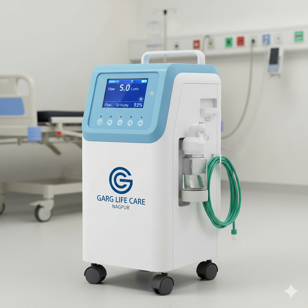 Oxygen Concentrator in Nagpur – Sales, Rental & Service | Garg Life Care