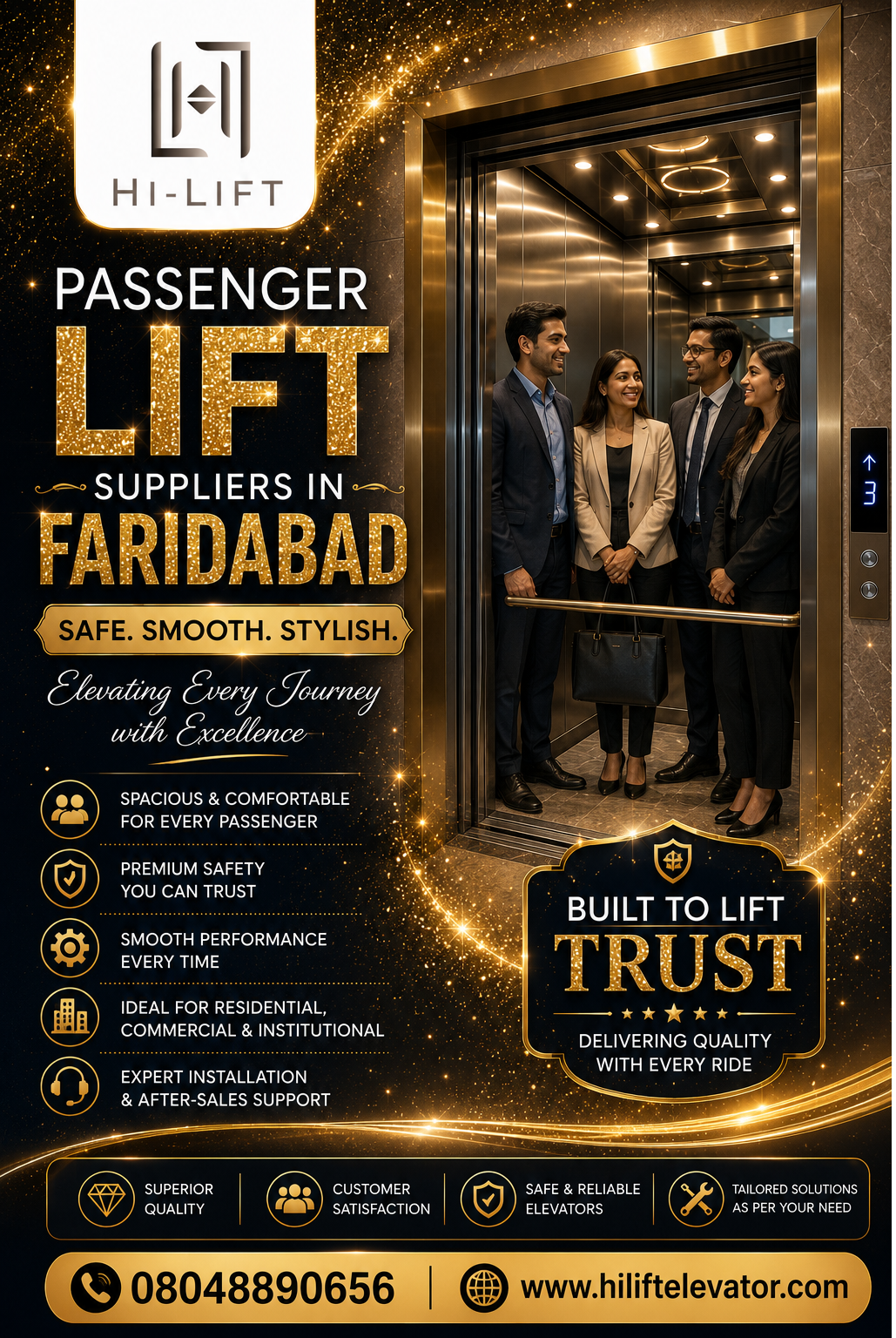 How to Compare Passenger Lift Suppliers in Faridabad for a New Project