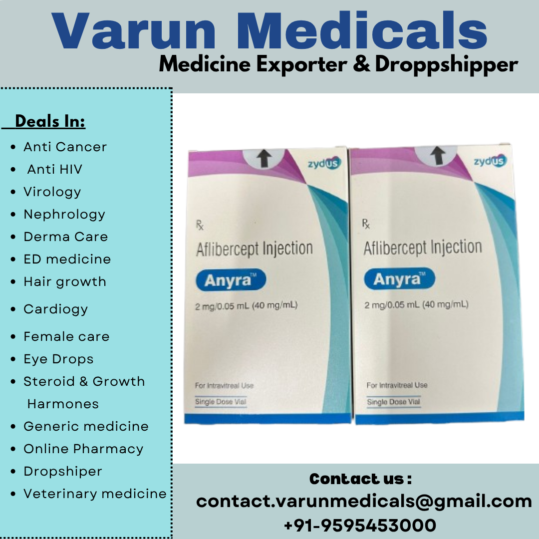 Aflibercept Injection Supplier, Dealer, Exporter