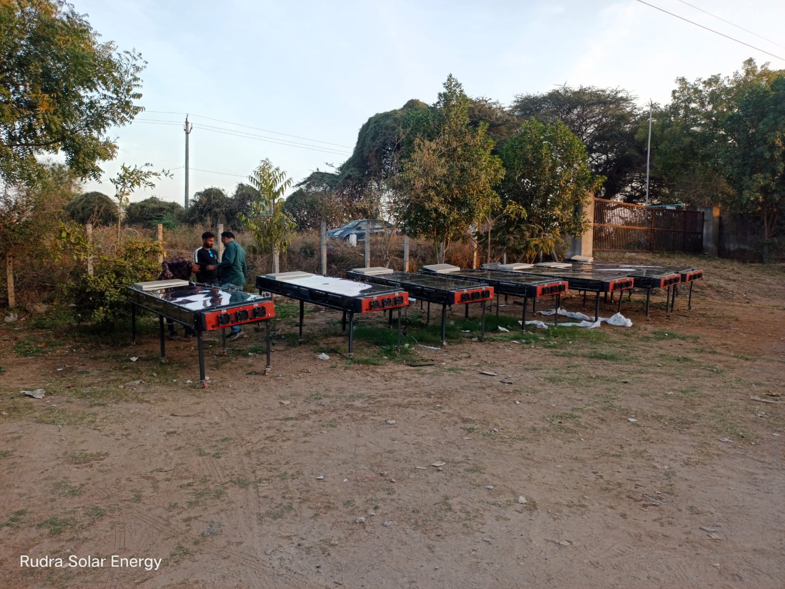 Commercial Solar Dryer in Sitamarhi, Bihar for Makhana, Spices and Food Processing