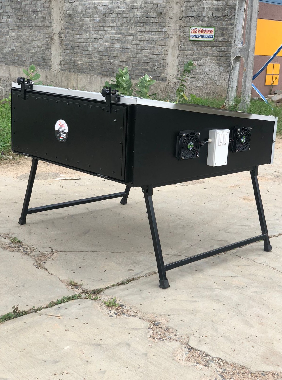 Commercial Solar Dryer in Supaul, Bihar for Makhana, Spices and Food Processing