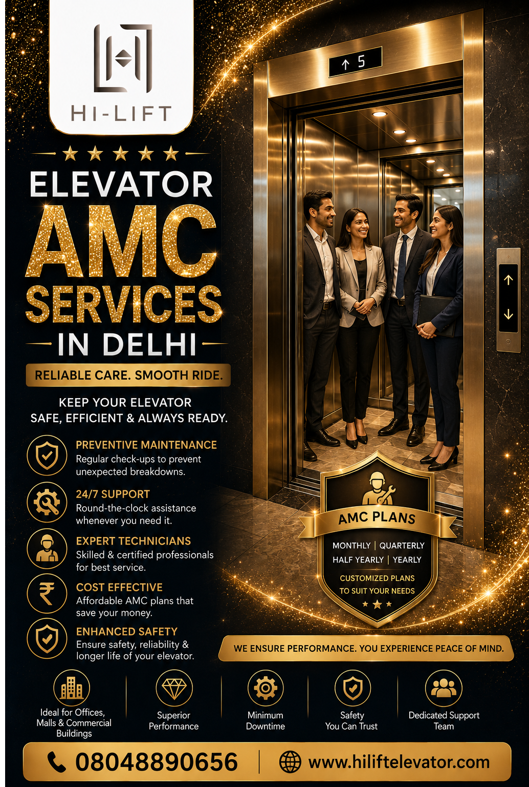 Elevator AMC Services in Delhi: What Should a Maintenance Contract Include?