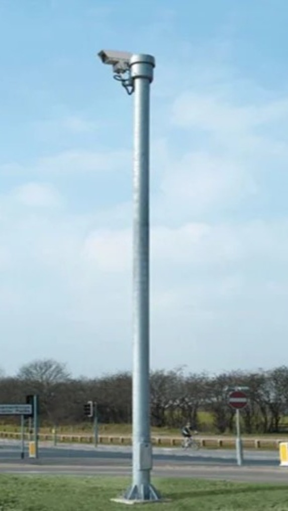 5 Meter CCTV GI Tubular Pole