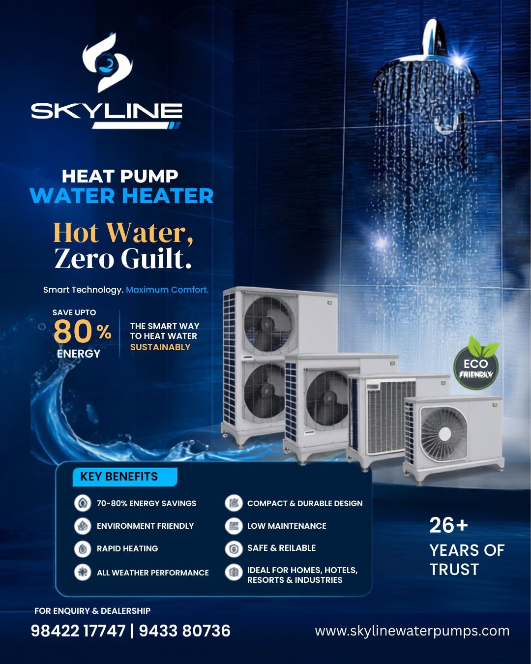 Hot Water, Zero Guilt. Smart Savings Every Day!