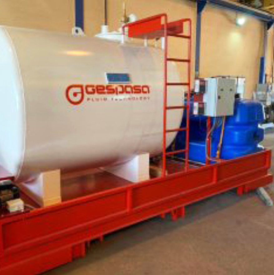 Mobile Skid for Diesel Storage