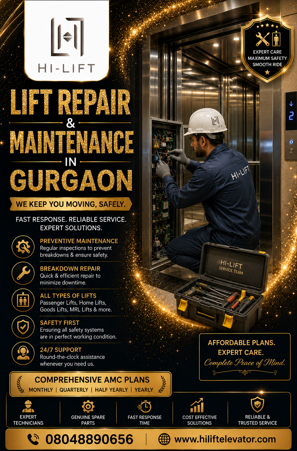 Lift Repair and Maintenance in Gurgaon: Warning Signs You Should Not Ignore