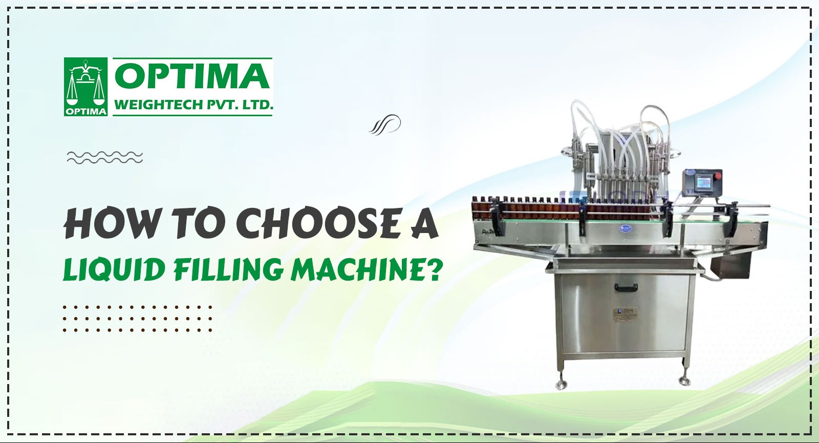 Liquid Filling Machine Manufacturer & Exporter in India | Optima Weightech