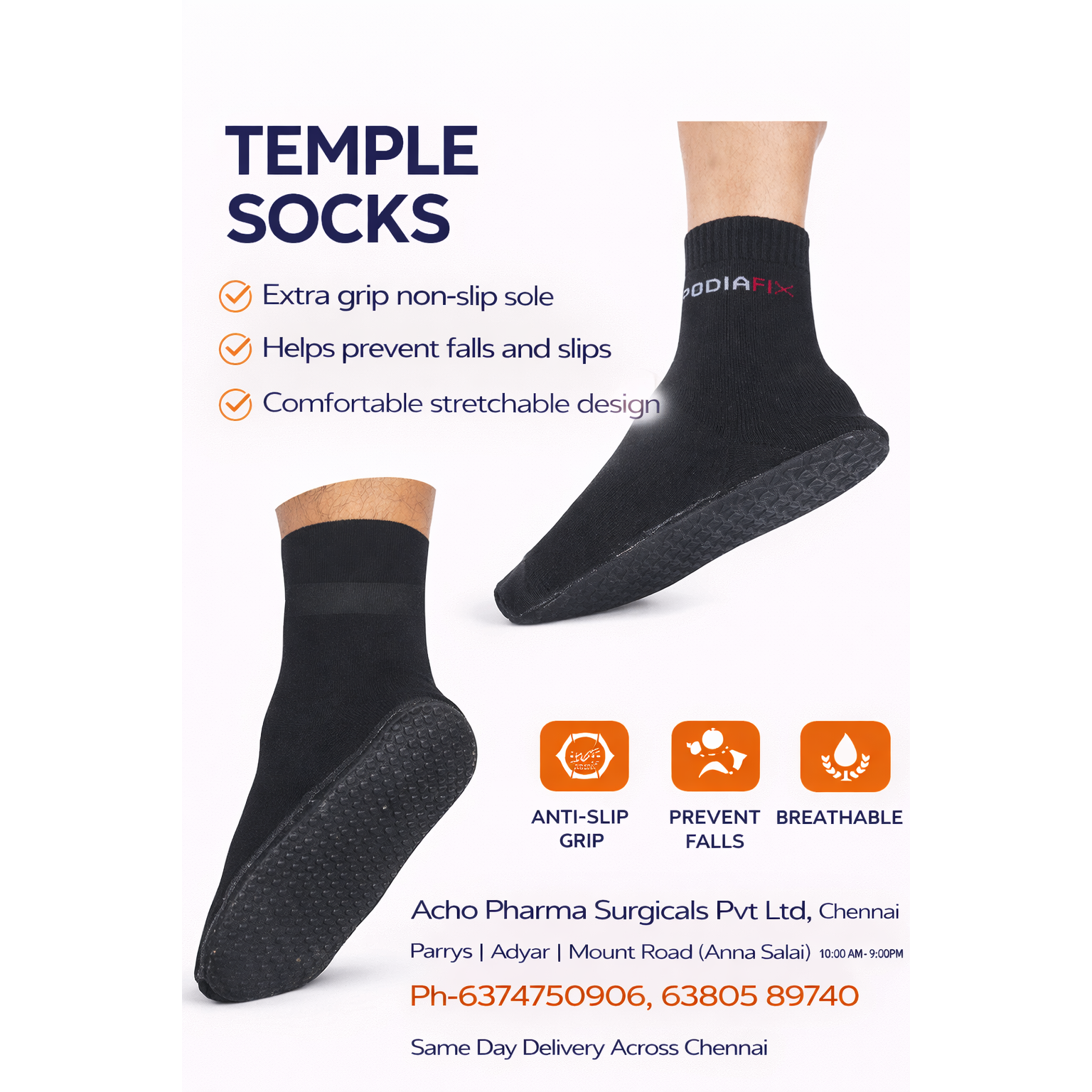 🧦 Temple