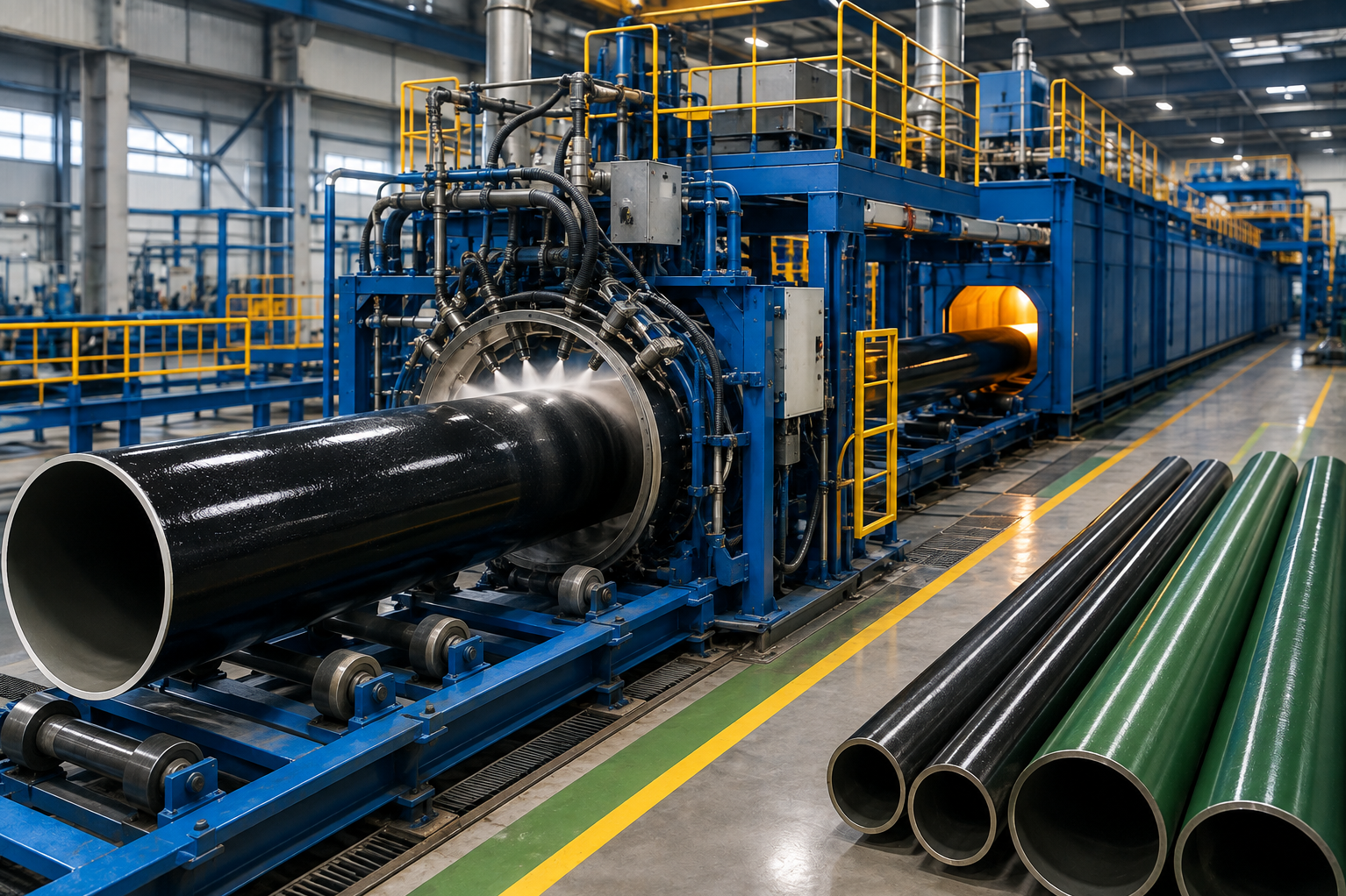Tube Coating Plant for Long-Lasting Pipe Protection