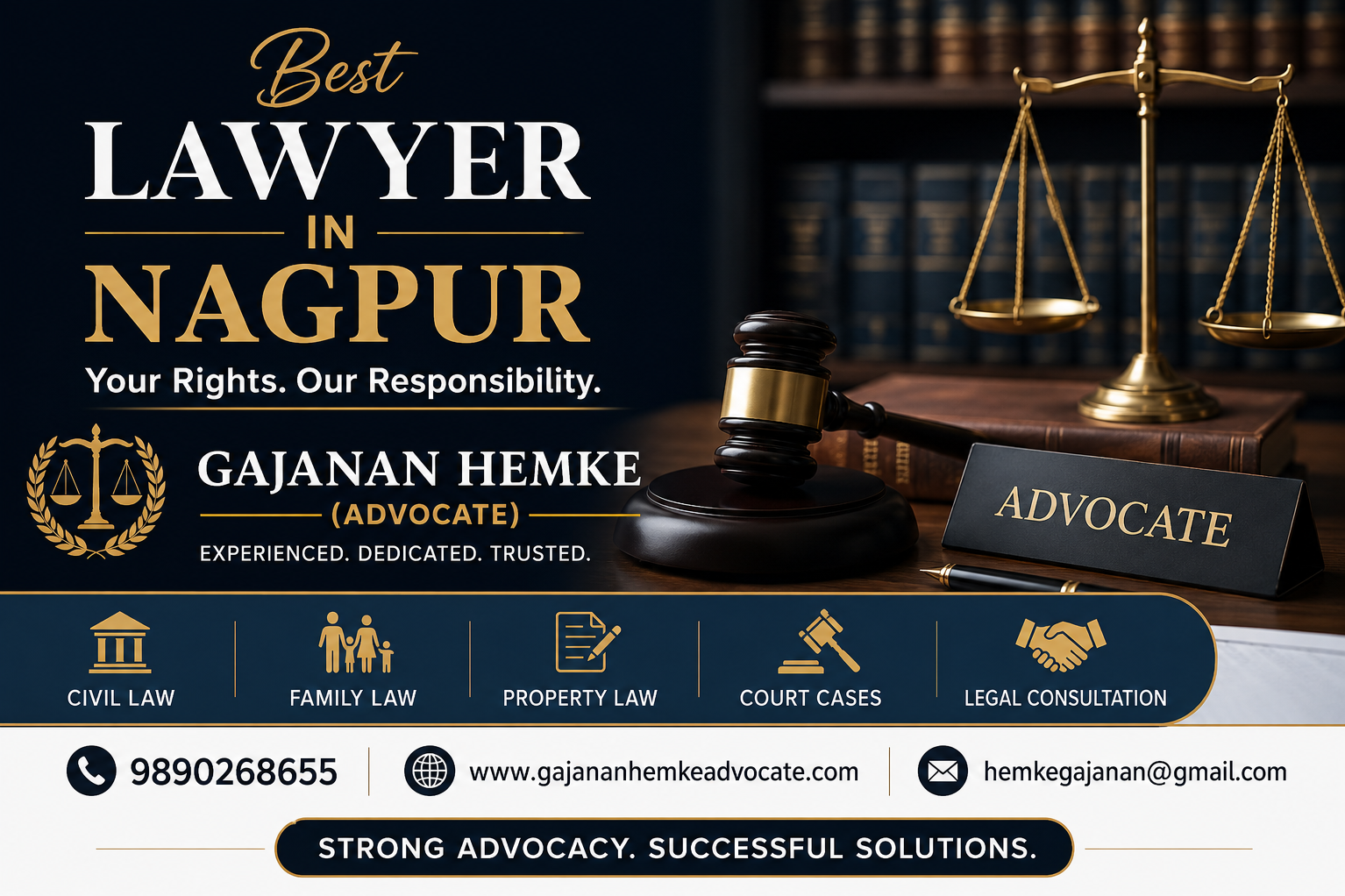 Best Lawyer in Nagpur – Gajanan Hemke (Advocate)