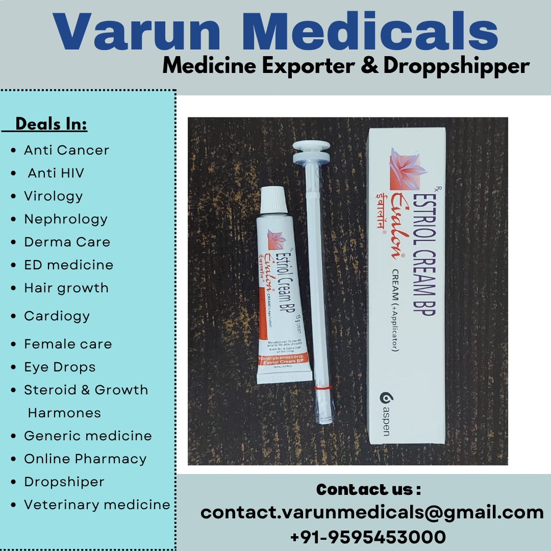 Estriol Cream Supplier, Dealer, Exporter