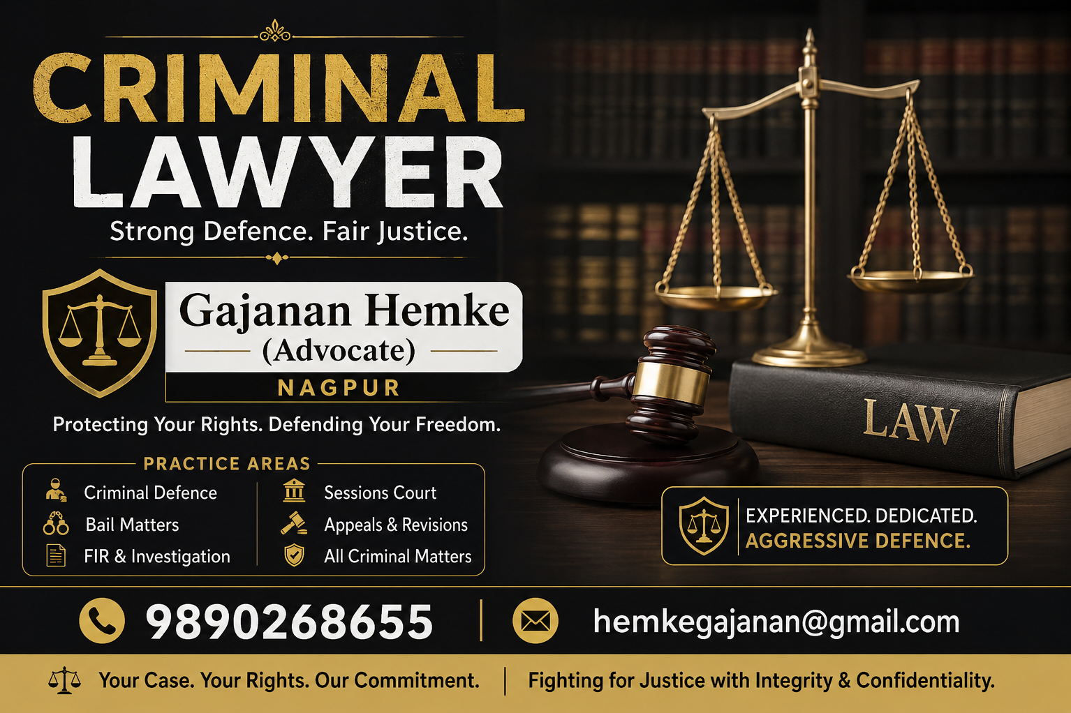 Criminal Lawyer in Nagpur – Gajanan Hemke (Advocate)
