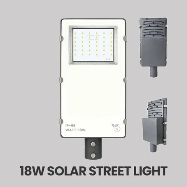 18W Semi-Integrated Solar Street Light (Glass Model)