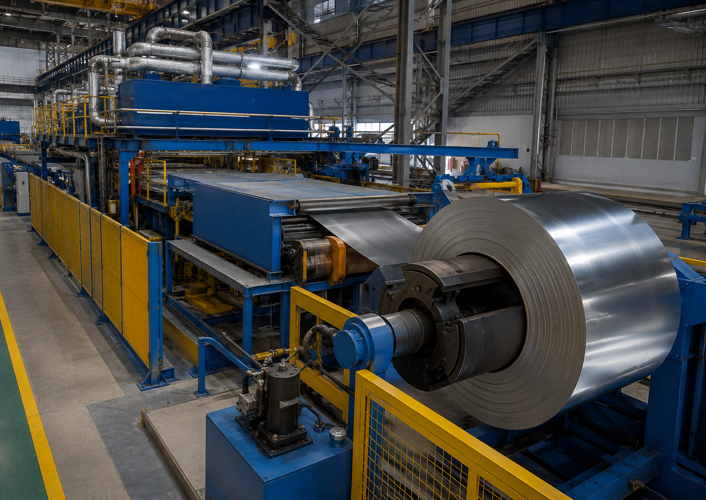 EPS Line for Sustainable Steel Surface Processing