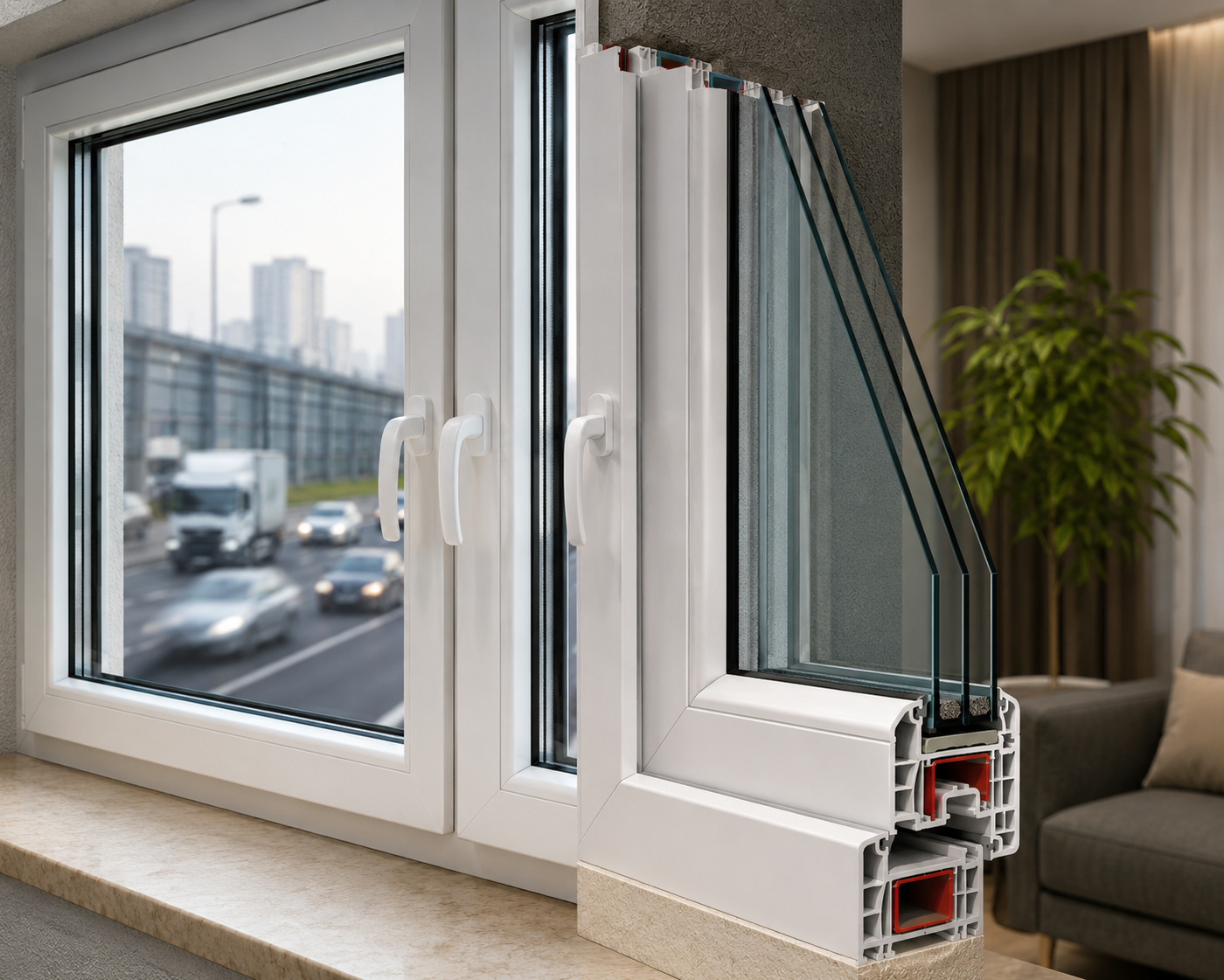Sound Proof uPVC Windows That Help Create Quieter Living Spaces