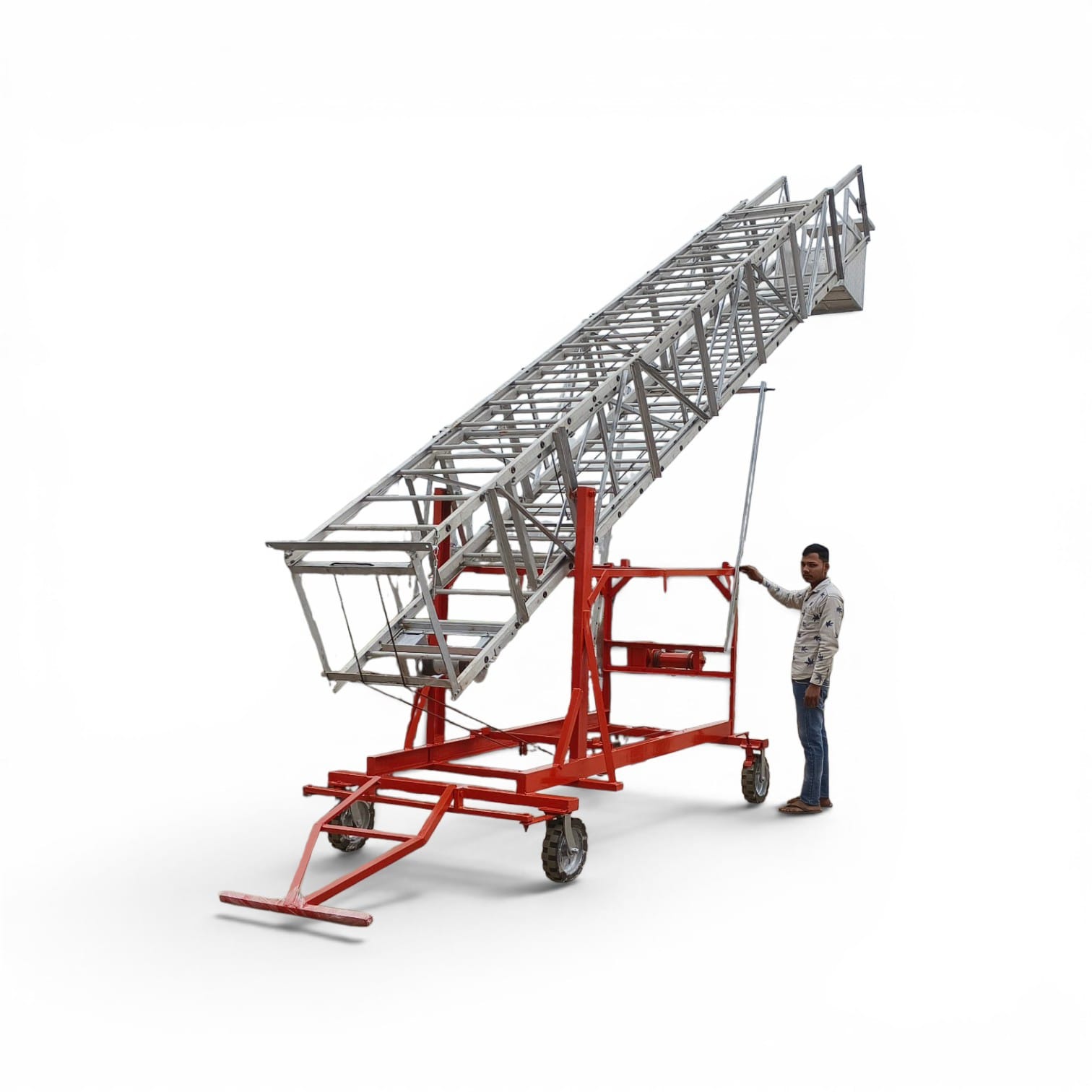Aluminium Tiltable Tower Ladder.
