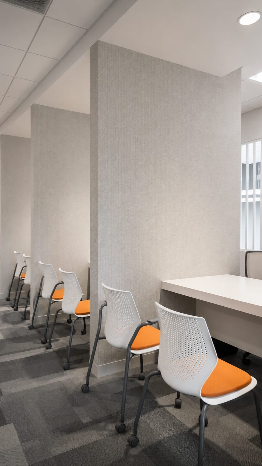 Office Workstation Partition and Collaborative Workspace Design