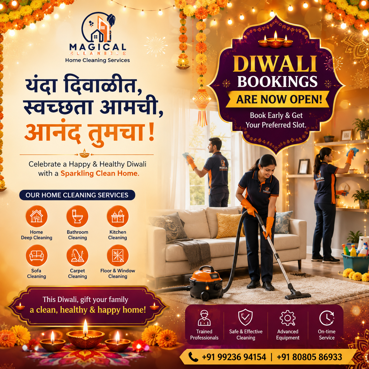 Residential Cleaning Services in Pune