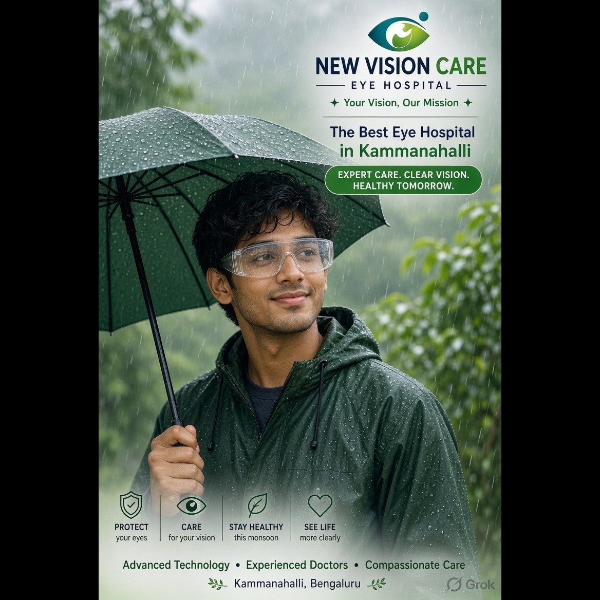 Monsoon Eye Care Tips: Protect Your Eyes During the Rainy Season | New Vision Care Kammanahalli