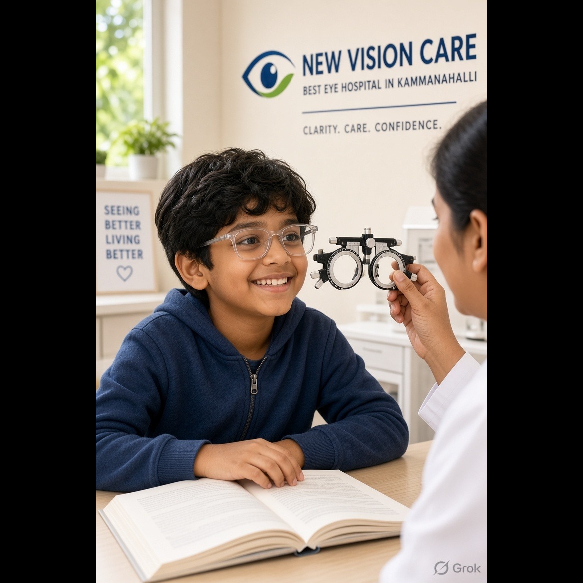 Eye Care for Children: Why Early Eye Checkups Are Important | New Vision Care Kammanahalli
