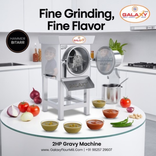 3 HP Gravy Machine in Guna | Efficient Commercial Gravy Machine by Galaxy