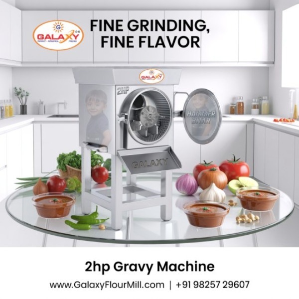 3 HP Gravy Machine in Burhanpur | Reliable Commercial Food Processing by Galaxy