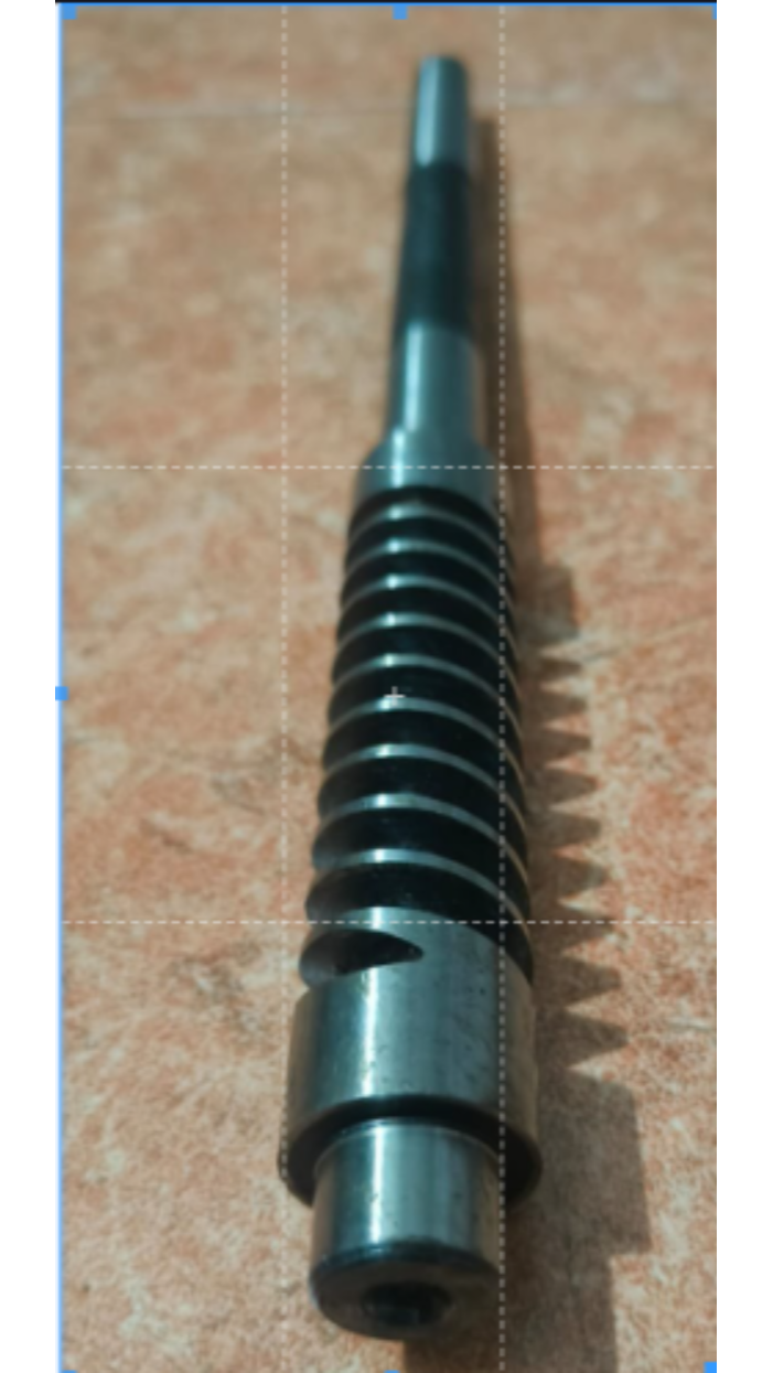 Laxson Horizontal Bandsaw Machine 150 Model Worm Shaft (-Worm Shaft - Machine Supplier In Tamil Nadu
