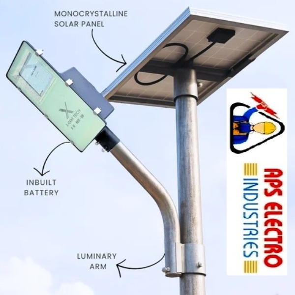 12W LED Solar Street Light