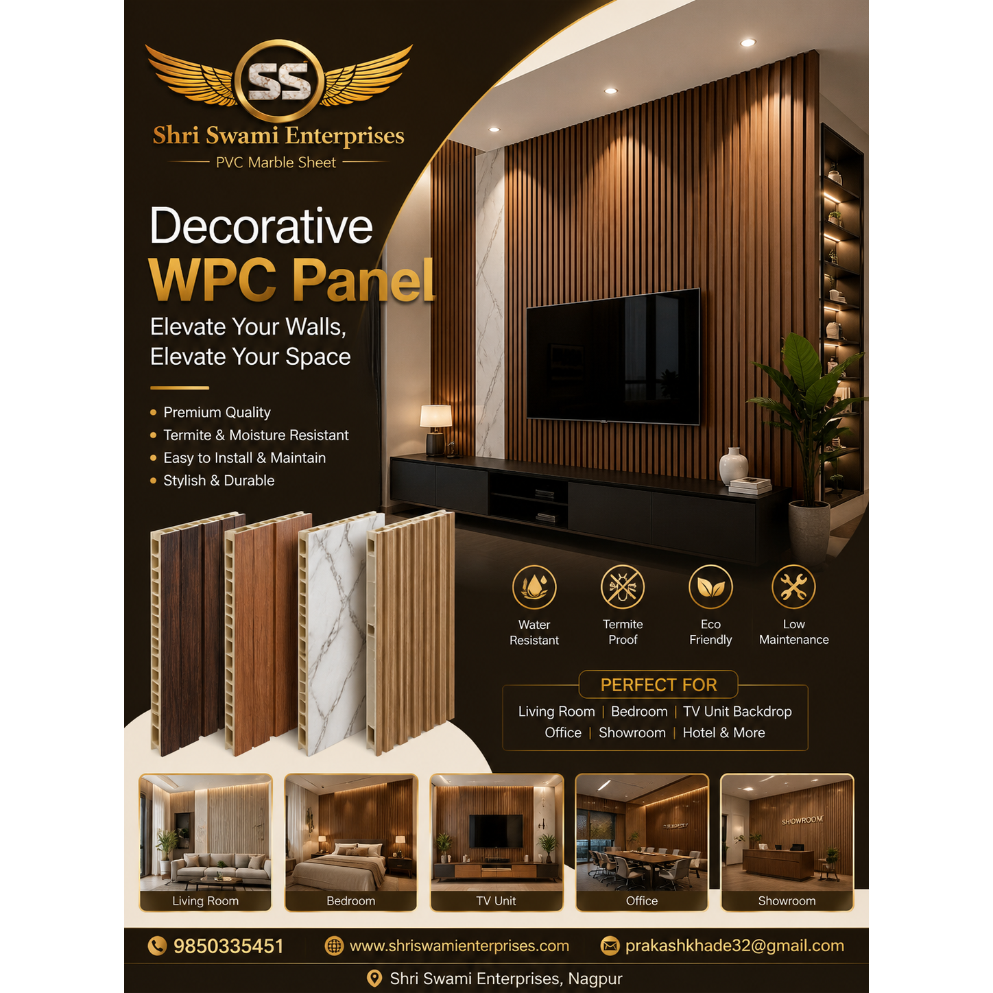 Decorative WPC Panel in Nagpur