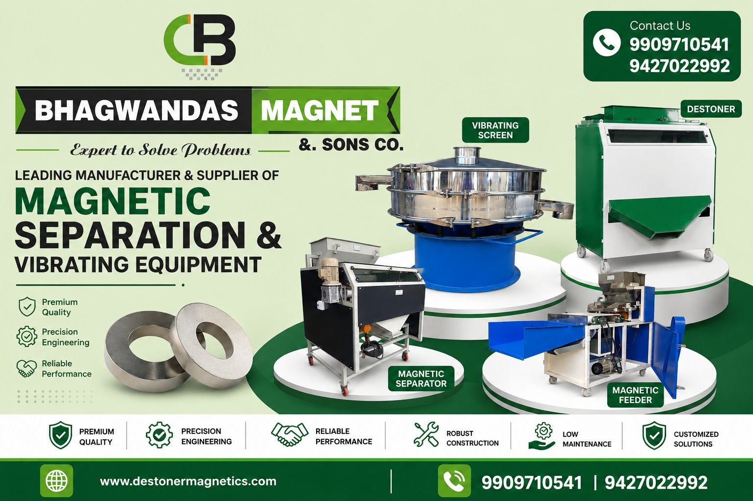Magnetic roller Manufacturer in India,