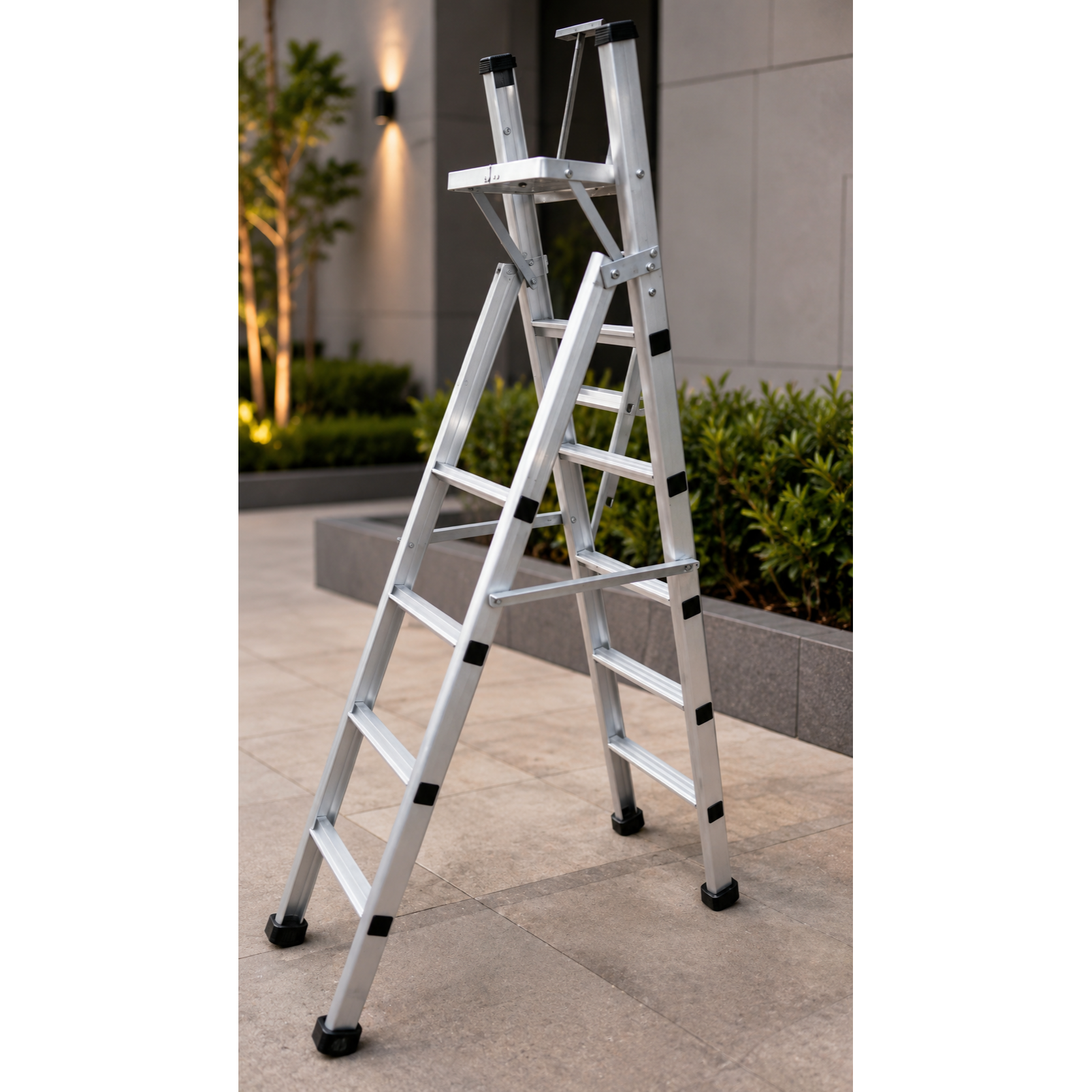 Premium Aluminium Folding Ladder Strong, Lightweight & Easy to Use