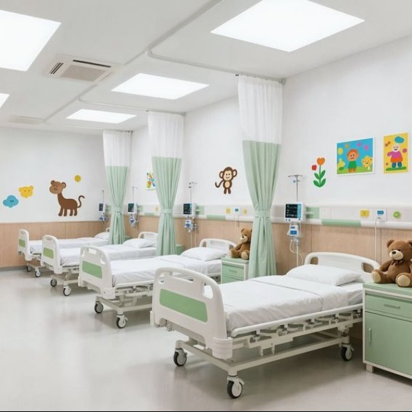 Pediatric Hospital Ward Interior Design