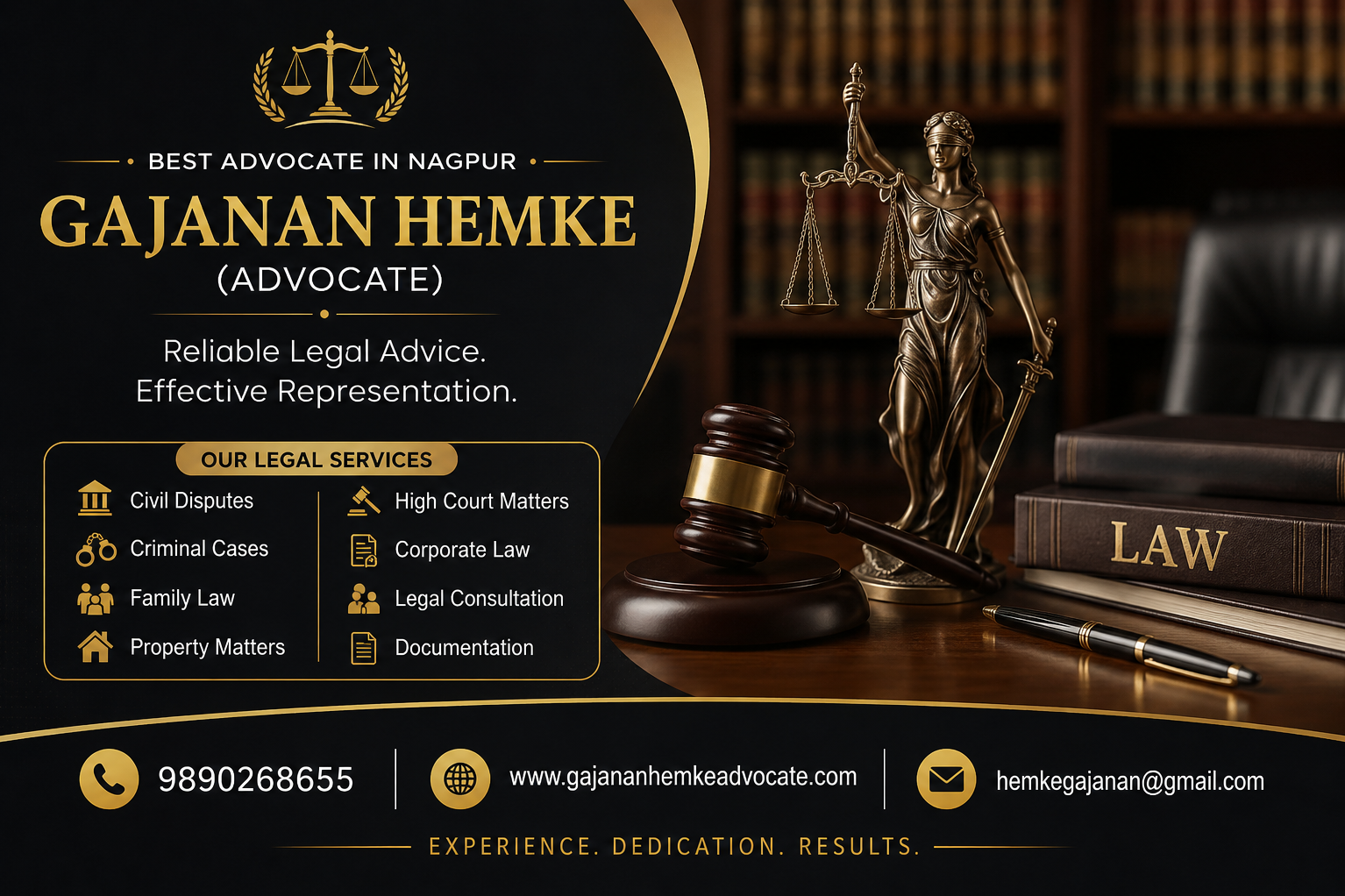 Best Advocate in Nagpur – Gajanan Hemke (Advocate)