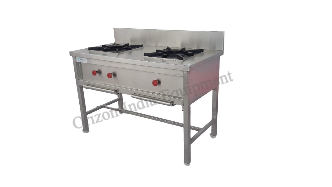 Double Burner Cooking Range
