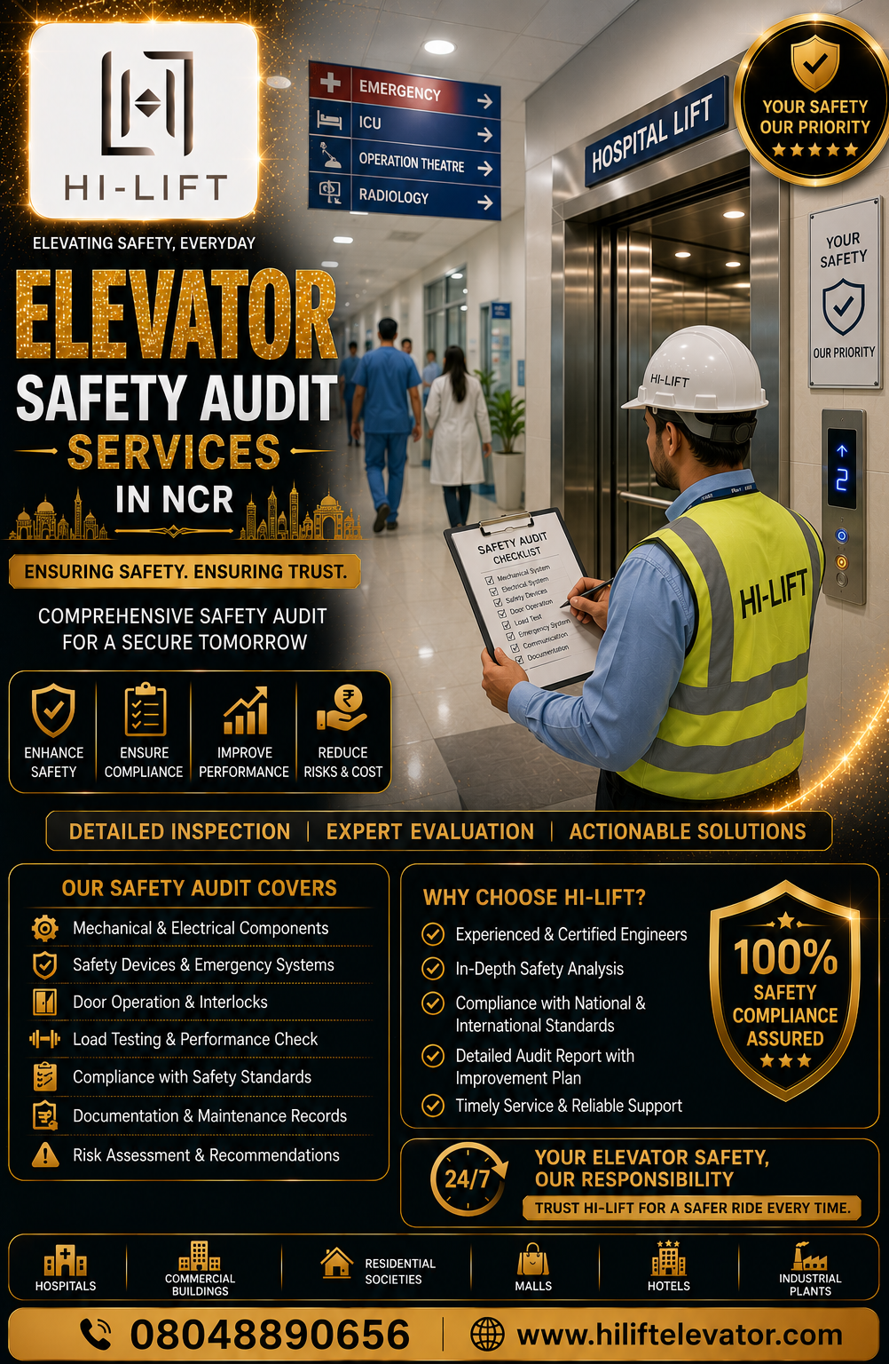 Elevator Safety Audit Services in NCR: What Building Owners Should Expect