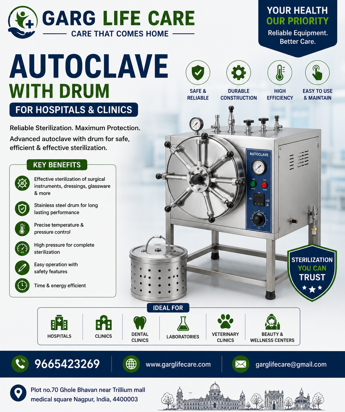 Autoclave – Hospital Sterilization Equipment