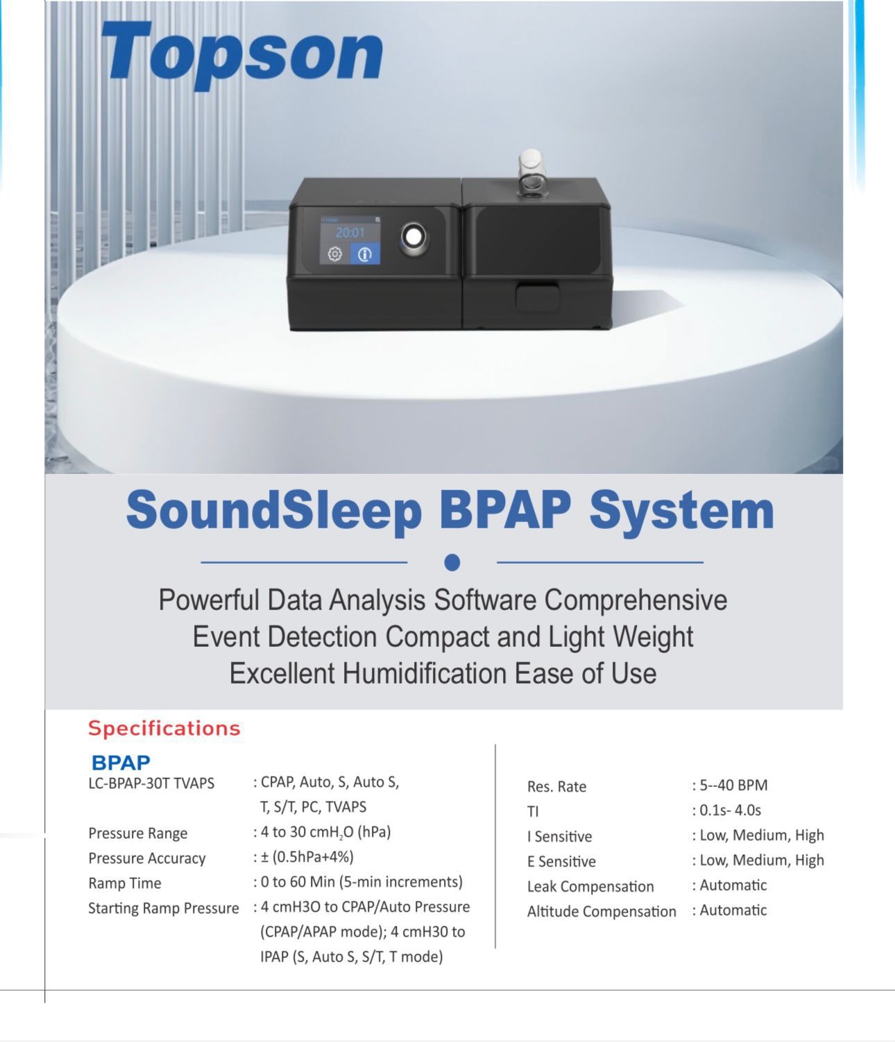 Topson BiPAP Machine