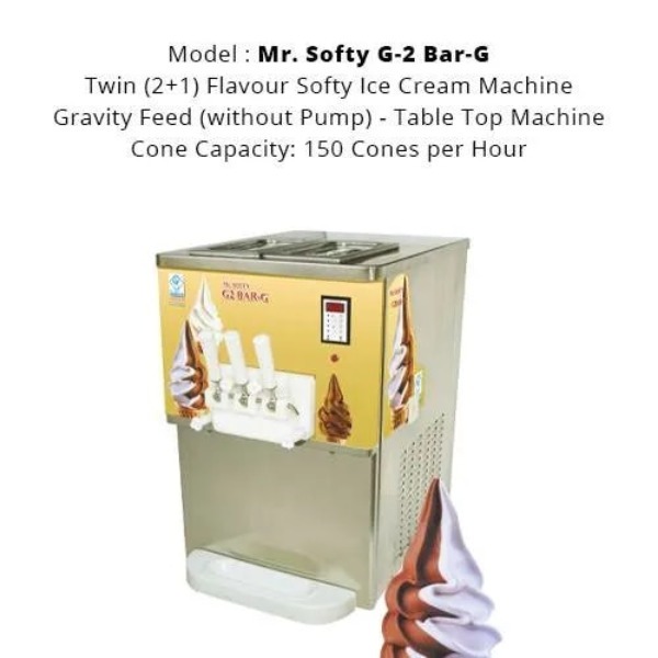 softy ice cream machine supplier in Muzaffarnagar