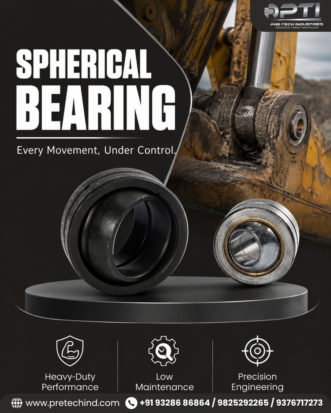 Spherical Bearings Manufacturer in Ahmedabad