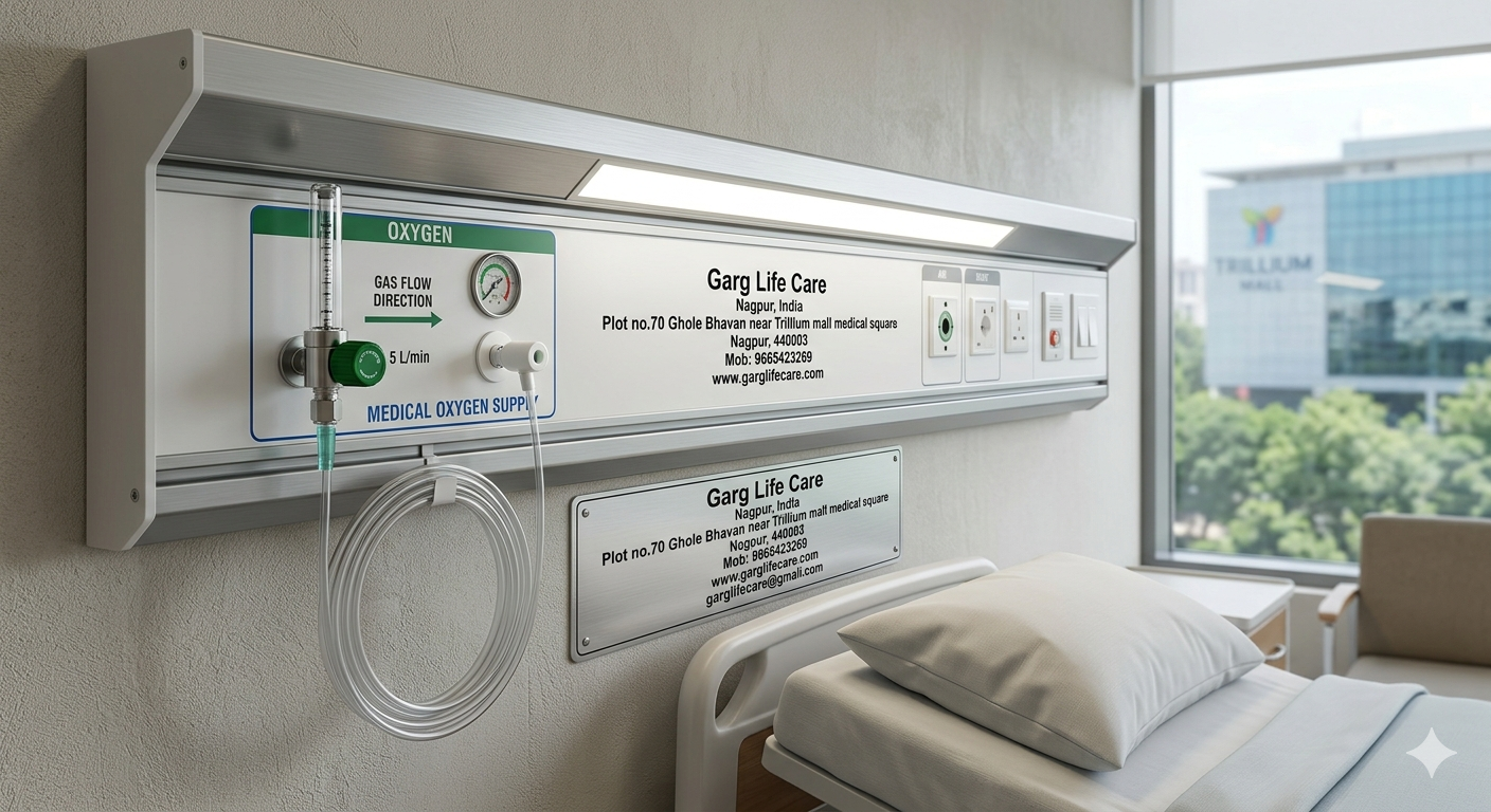 Bed Head Panel – Hospital Medical Gas & Electrical Solution