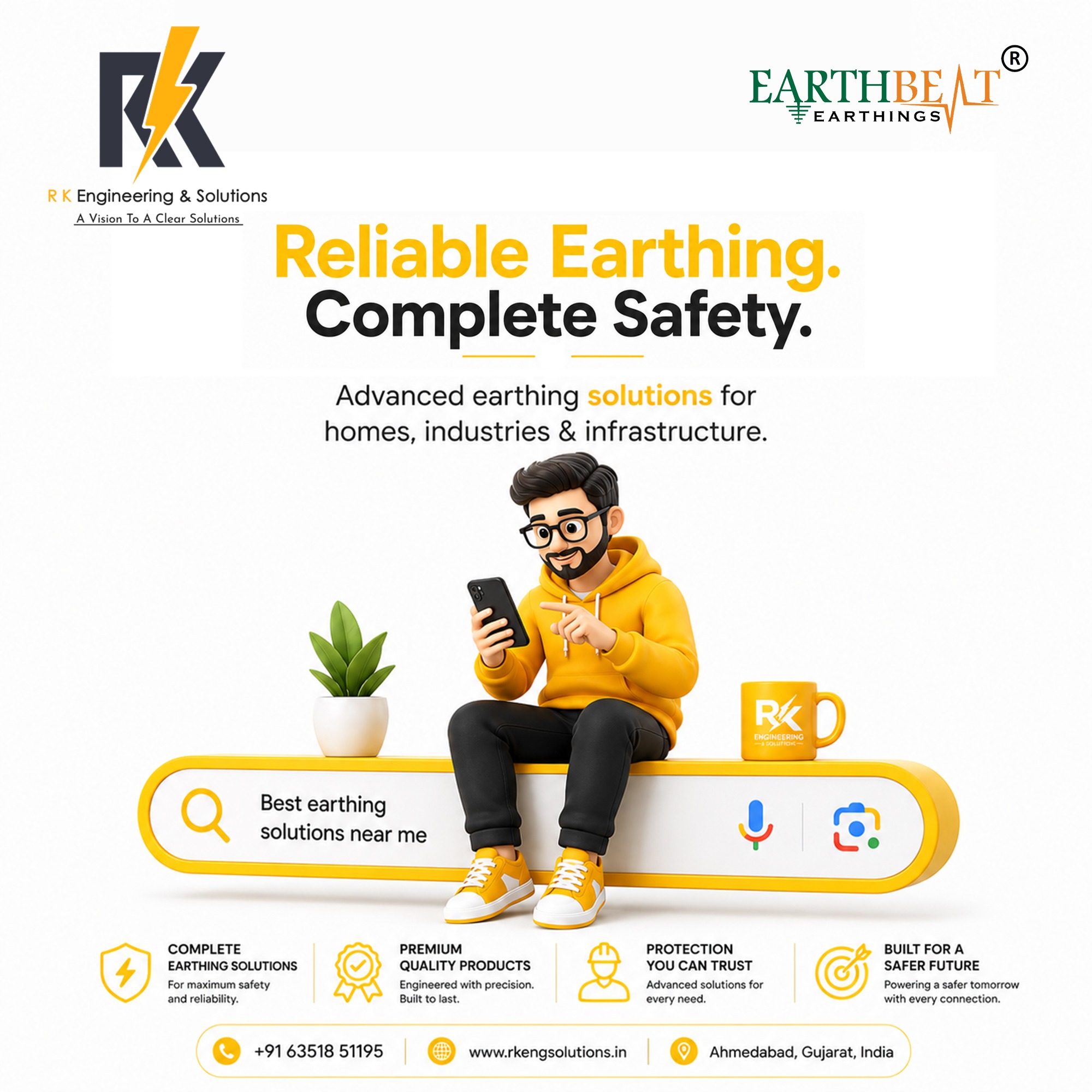 Earthing Solutions in Ahmedabad R K Engineering & Solutions