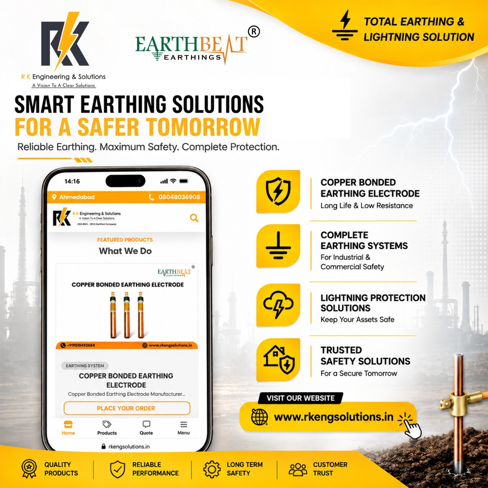 EarthBeat Earthings in Ahmedabad