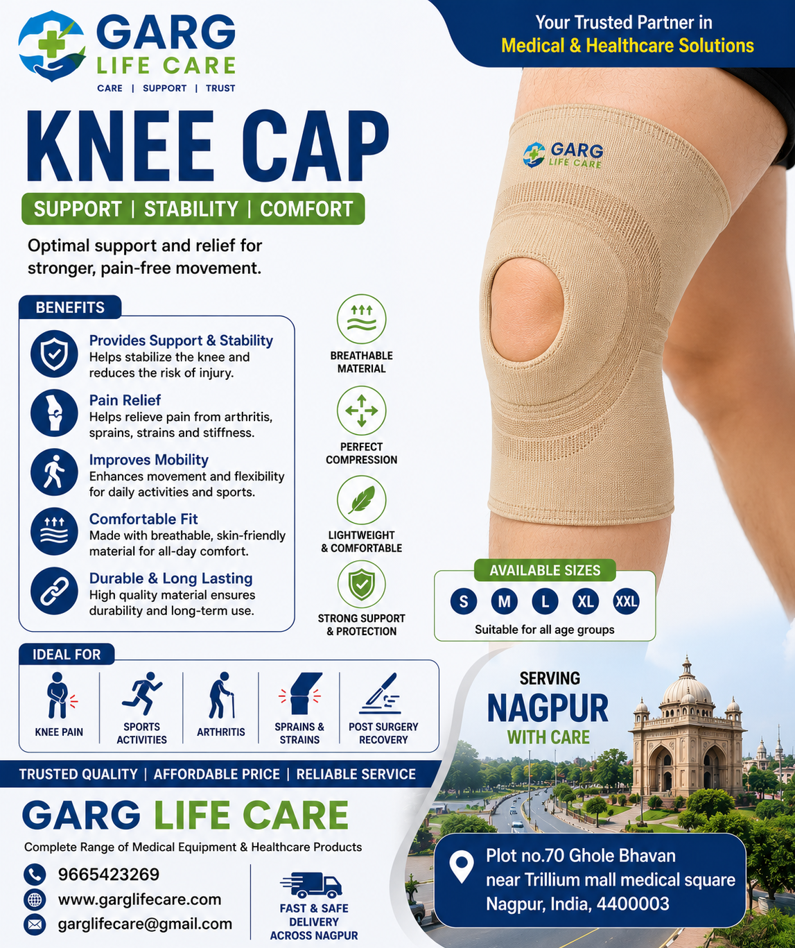 Knee Cap β Comfortable Support for Your Knees π¦΅**