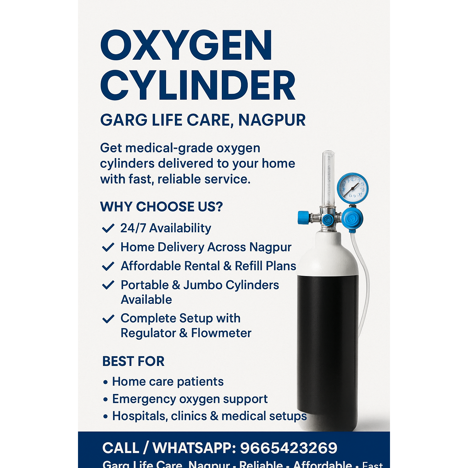 Oxygen Cylinder Services in Nagpur